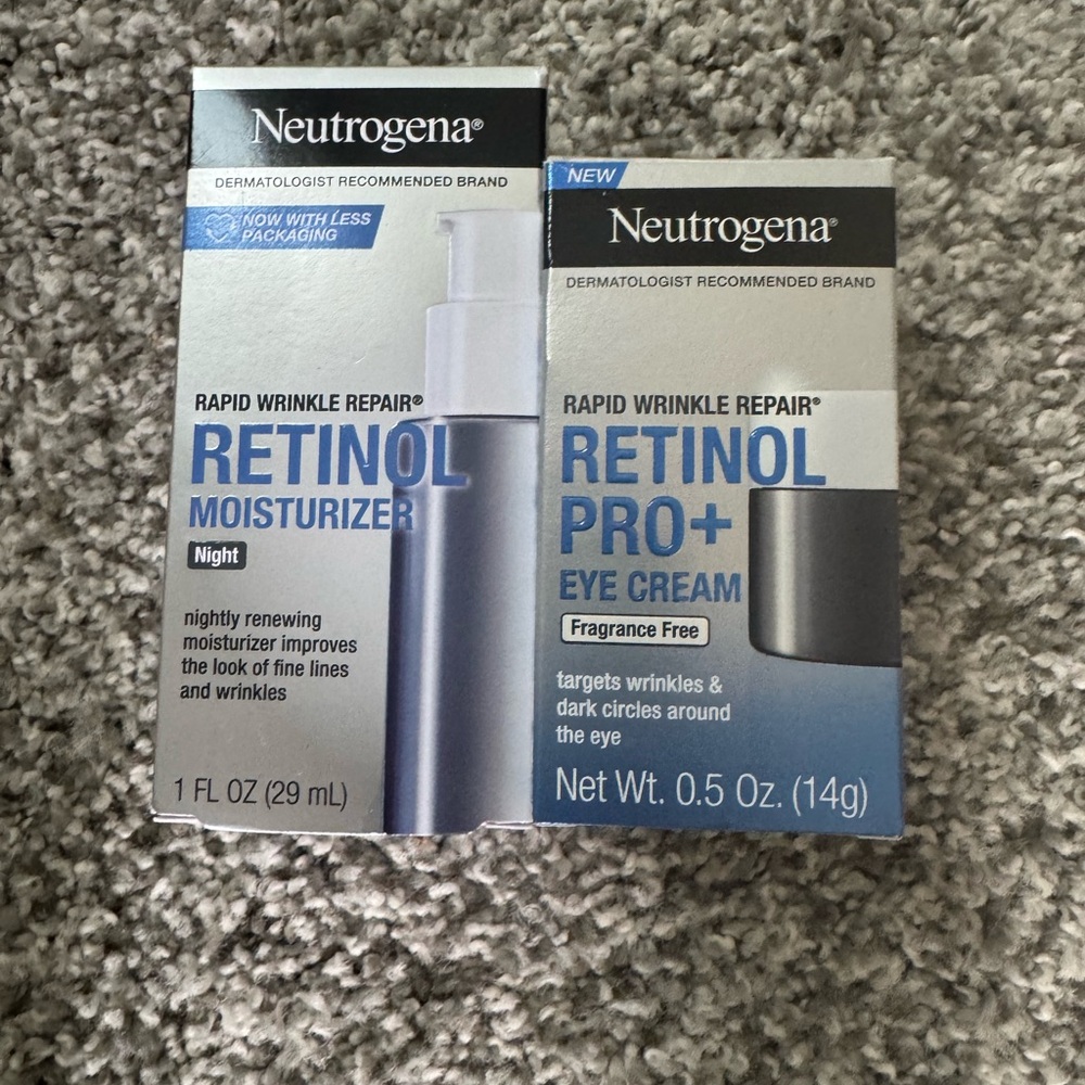 Neutrogena Retinol Moisturizer and Eye Cream Duo